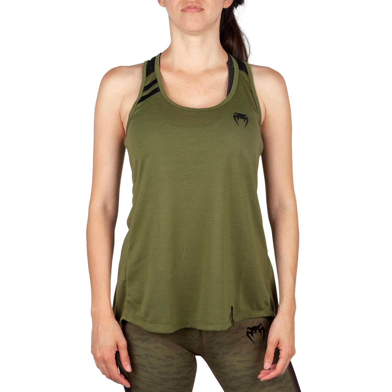 VENUM POWER 2.0 TANK TOP - FOR WOMEN BLACK/KHAKI