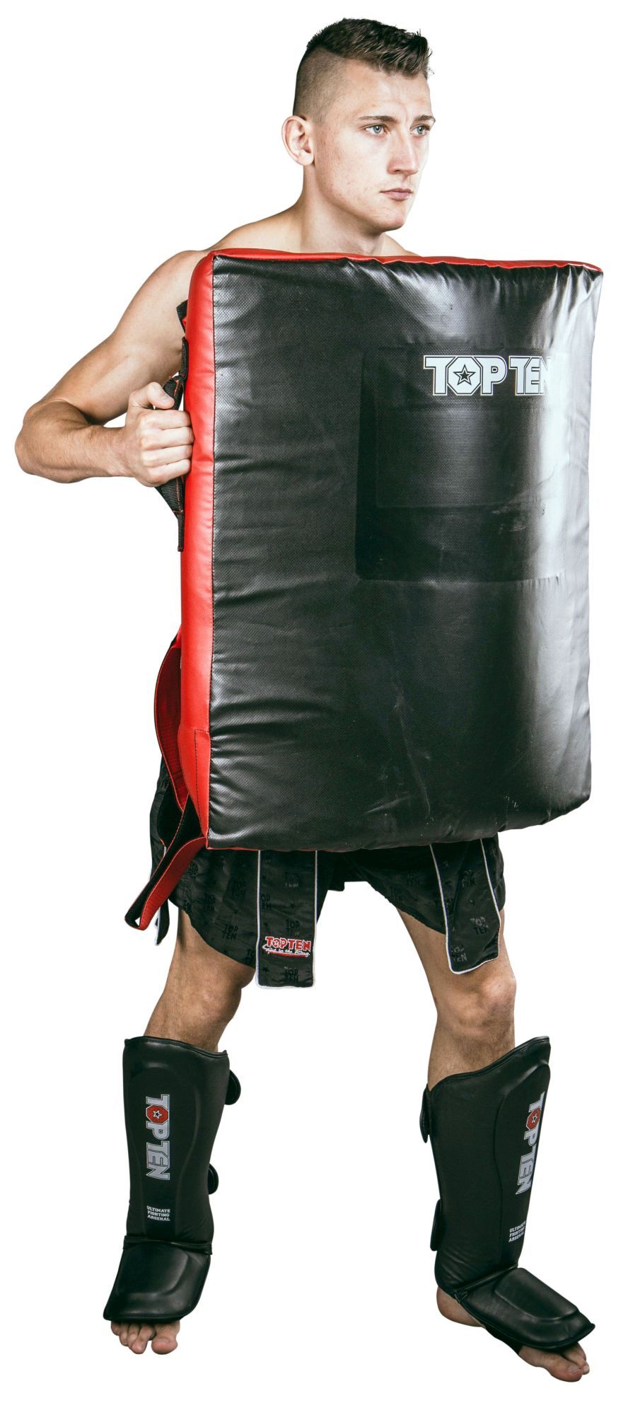 Champion KuwaitProductTOP TEN Kicking shield “Body Shield” blackred