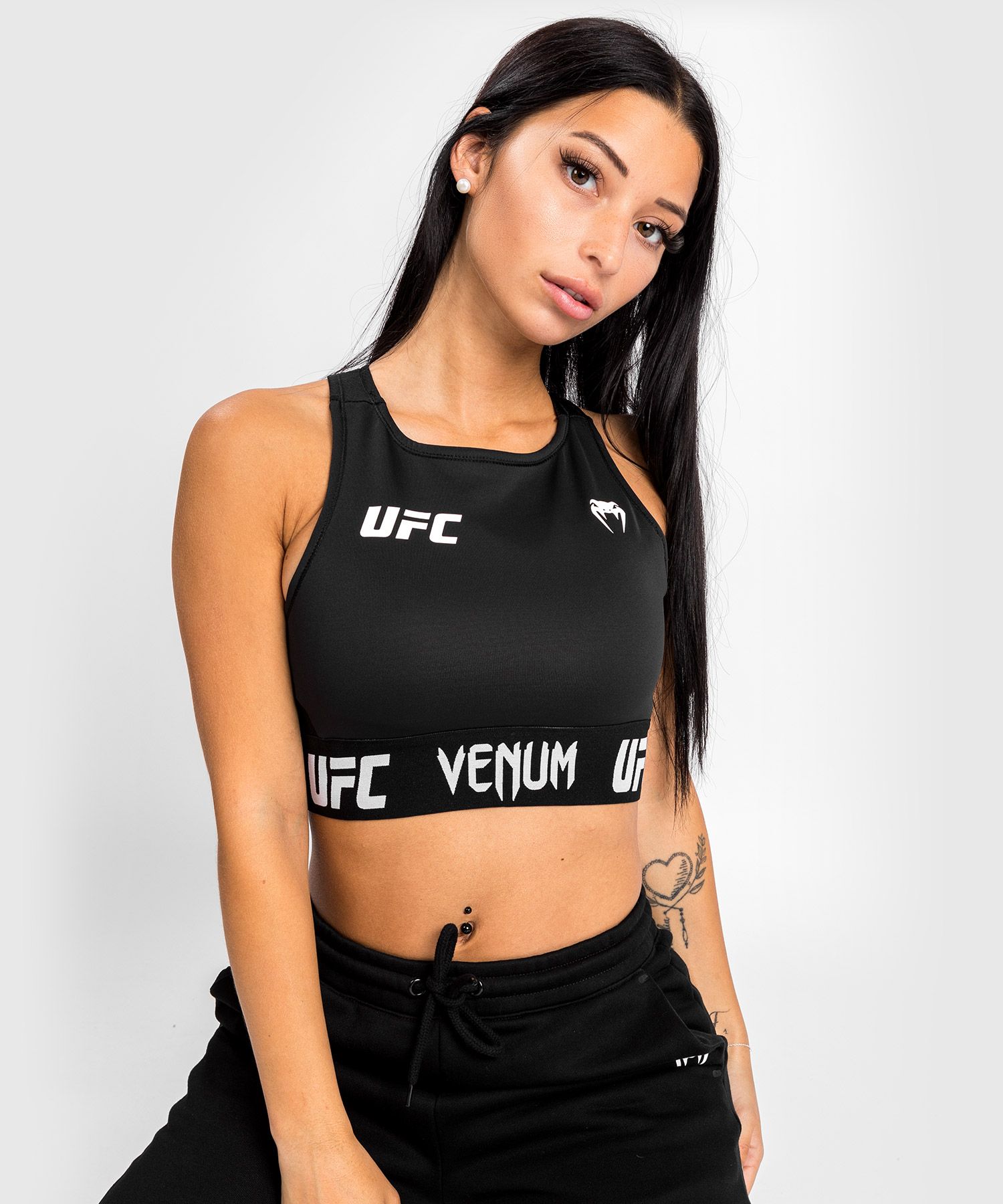 VNMxUFC AUTHENTIC FIGHT WEEK WOMENS WEIGH-IN BRA- BLK