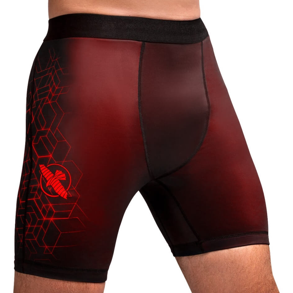 HAYABUSA GEO VALE TUDO SHORTS - RED