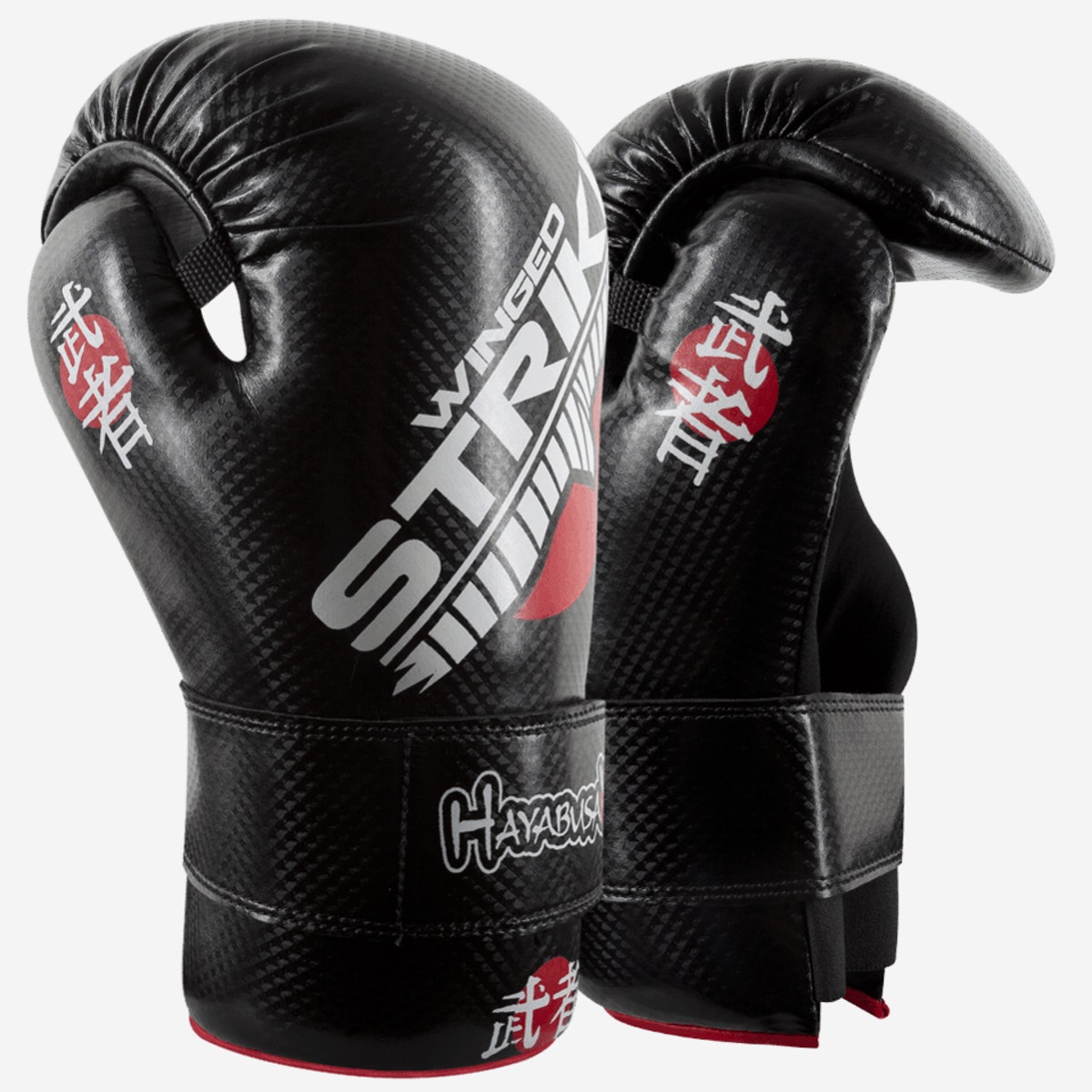 HAYABUSA WINGED STRIKE COMP GLOVES BLK