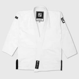 KINGZ LOYAL SUPERLIGHT JIU JITSU GI WITH FREE WHITE BELT - WHITE