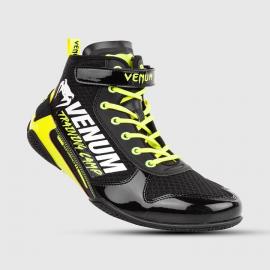 VENUM GIANT LOW VTC 2 EDITION BOXING SHOES BLK/NEO YLW