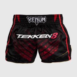 Venum x TEKKEN 8 - Marshall Law Muay Thai Shorts - Black/Red/Gold