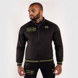VENUM BOXING LAB TRACK JACKET - BLACK/GREEN