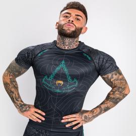 VENUM ASSASSIN'S CREED RELOADED RASHGUARD - SHORT SLEEVES - BLACK