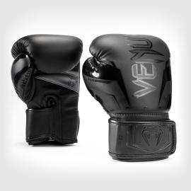 VENUM ELITE EVO BOXING GLOVES BLK/BLK