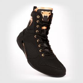 VENUM ELITE BOXING SHOES BLK/BRONZE