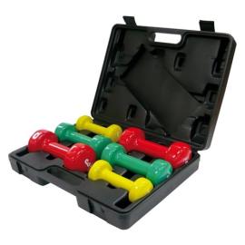 CHAMPION VINYL DUMBBELLS 9KG SET