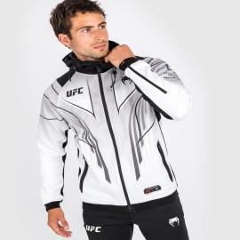 UFC VENUM AUTHENTIC FIGHT NIGHT 2.0 KIT BY VENUM MEN'S WALKOUT HOODIE - WHITE