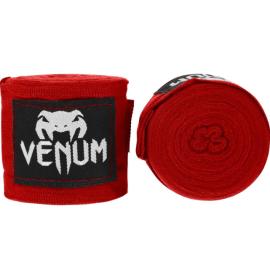 VENUM KONTACT BOXING HANDWRAPS 4.5M - RED