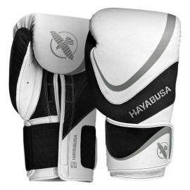 HAYABUSA H5 BOXING GLOVES WHITE/GREY