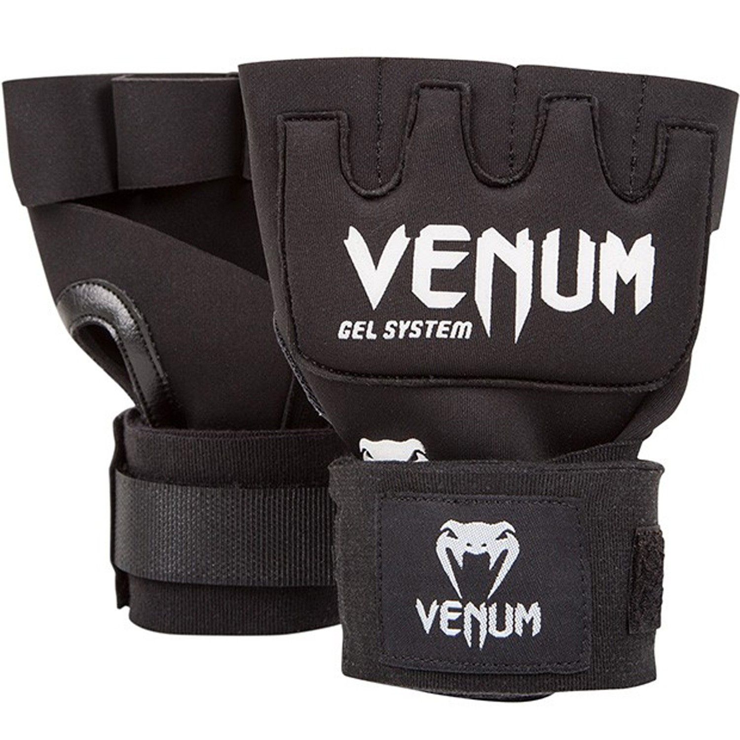 Venum Gel Kontact Glove Wraps - Grey/Black