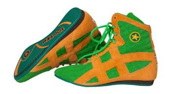 green boxing shoes