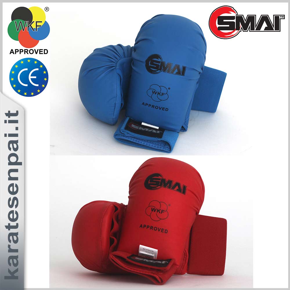 SMAI WKF KARATE GLOVES WITH THUMB