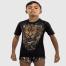 Venum Tiger Kids Muay Thai Shorts - Black/Neon Orange