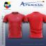 ARAWAZA DRY-TECH SPORTS TEE SHIRT RED