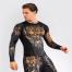 Venum Tiger Men's Long Sleeve Rashguard - Black/Neon Orange