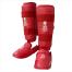 HAYASHI KARATE SHINGUARD RED