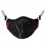 TATAMI BLACK ADJUSTABLE RIPSTOP FACEMASK-ONE SIZE