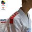 SMAI WKF PRO FIGHTER GI - BLUE/RED JACKET + PANTS