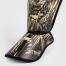 Venum Tiger Kids Shin Guards - Black/Neon Orange