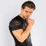 Venum Tiger Men's Short Sleeve Rashguard - Black/Neon Orange