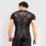 Venum Tiger Men's Short Sleeve Rashguard - Black/Neon Orange