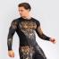 Venum Tiger Men's Long Sleeve Rashguard - Black/Neon Orange