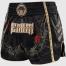 Venum Santa Muerte 5.0 Muay Thai Shorts - Deep Black/Gold